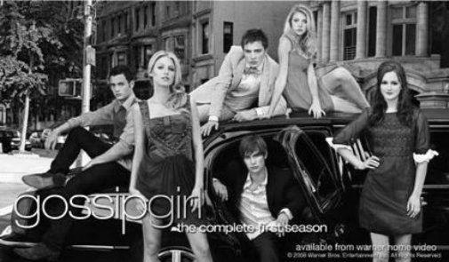 Gossip Girl poster tin Metal Print Wall Art