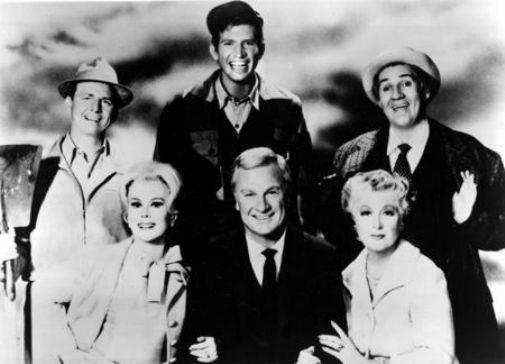 Green Acres black and white poster