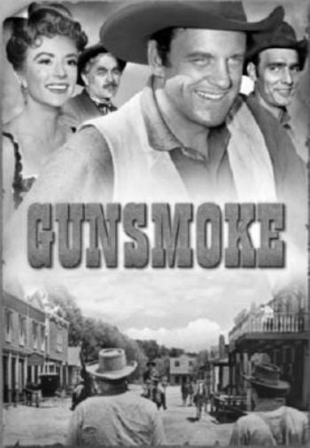 Gunsmoke poster Black and White poster for sale cheap United States USA