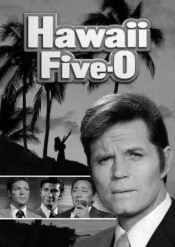 Hawaii Five-O Original Series poster Black and White poster for sale cheap United States USA