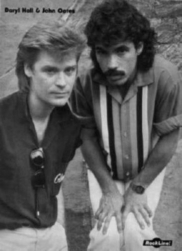 Hall And Oates Black and White Metal Poster Choose Style | The Poster Depot The Poster Depot