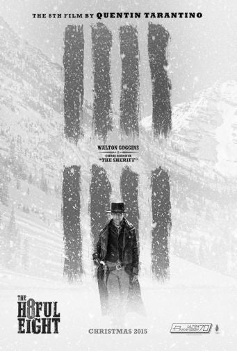 Hateful Eight The Black and White Poster 24x36 The Poster Depot