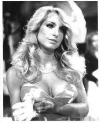 Heather Thomas black and white poster