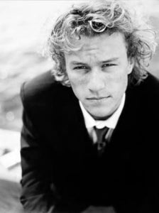 Heath Ledger Poster Black and White Mini Poster 11"x17"