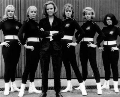 Honor Blackman Poster Black and White Poster 27"x40" The Poster Depot