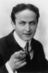 Houdini black and white poster