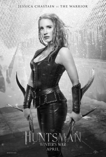 Huntsman Winters War Black and White Poster 24x36 | The Poster Depot USA The Poster Depot