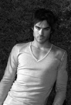 Ian Somerhalder Poster Black and White Mini Poster 11"x17"