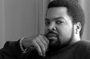 Ice Cube Poster Black and White Mini Poster 11"x17"