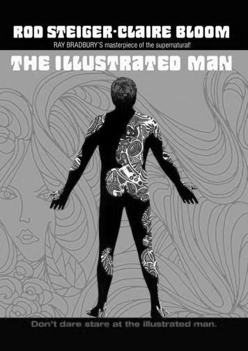Illustrated Man The Black and White poster for sale cheap United States USA