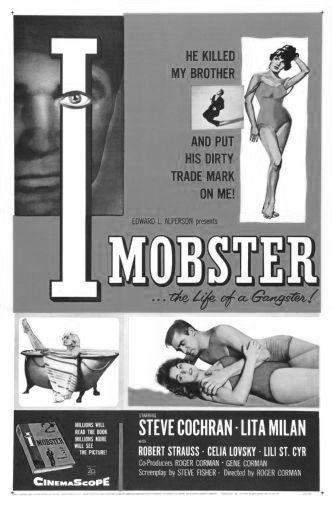 I Mobster black and white poster