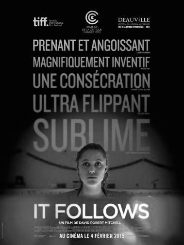 It Follows Black and White Poster 24