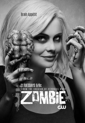 Izombie poster Black and White poster for sale cheap United States USA