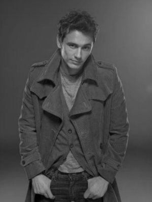 James Franco black and white poster