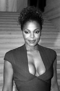 Janet Jackson Poster Black and White Mini Poster 11"x17"