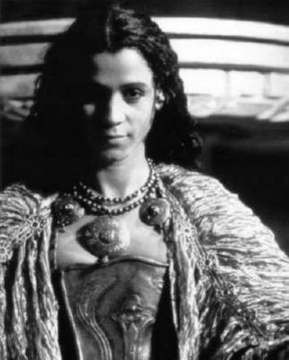 Jaye Davidson black and white poster