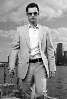 Jeffrey Donovan Poster Black and White Mini Poster 11"x17"