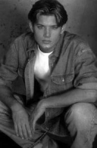 Jensen Ackles black and white poster