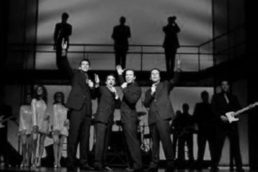 Jersey Boys Poster Black and White Mini Poster 11