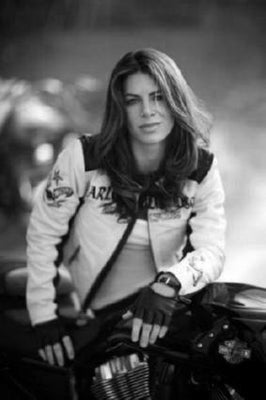 Jillian Michaels black and white poster