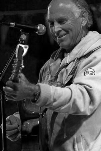 Jimmy Buffett Poster Black and White Mini Poster 11"x17"