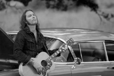 John Corbett Band black and white poster