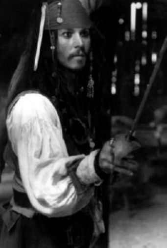 Johnny Depp poster Black and White poster for sale cheap United States USA