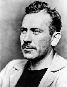 John Steinbeck black and white poster