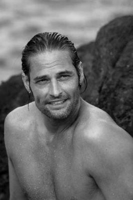 Josh Holloway Black and White Metal Poster Choose Style The Poster Depot
