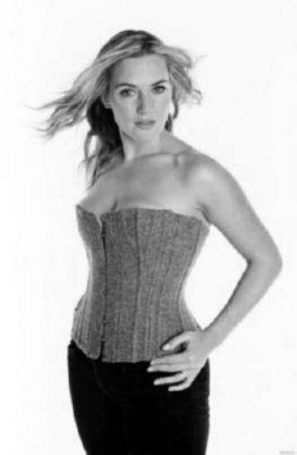Kate Winslet black and white poster