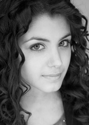 Katie Melua black and white poster