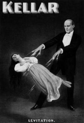 Kellar Magic black and white poster