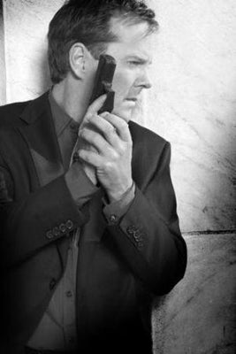 Kiefer Sutherland black and white poster