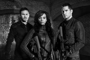 Killjoys black and white poster