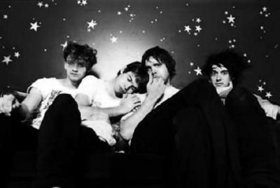 Klaxons Poster Black and White Mini Poster 11"x17"