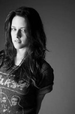 Kristen Stewart black and white poster