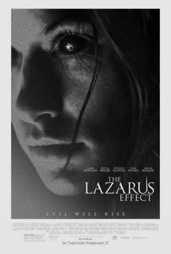 Lazarus Effect Black and White Poster 24x36 The Poster Depot