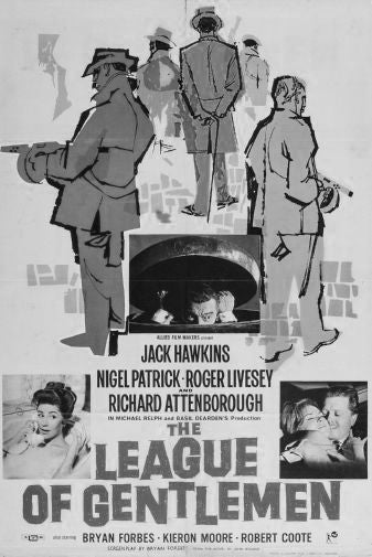 League Of Gentlemen The Black and White Poster 24