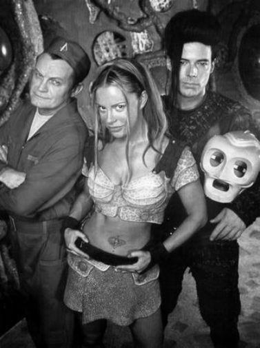 Lexx black and white poster