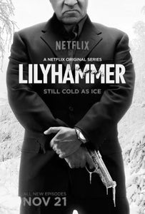 Lilyhammer Poster Black and White Mini Poster 11"x17"