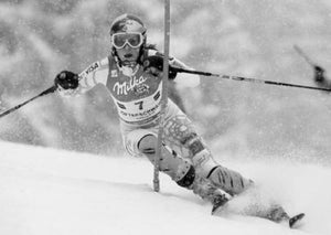 Lindsey Vonn Poster Black and White Mini Poster 11"x17"