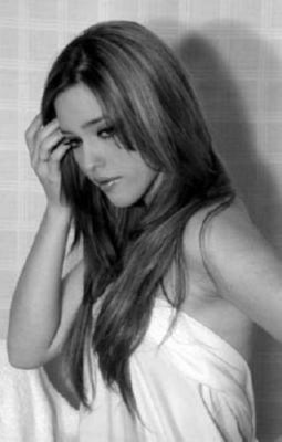 Lisa Marie Presley black and white poster