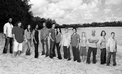 Lost Poster Black and White Mini Poster 11"x17"
