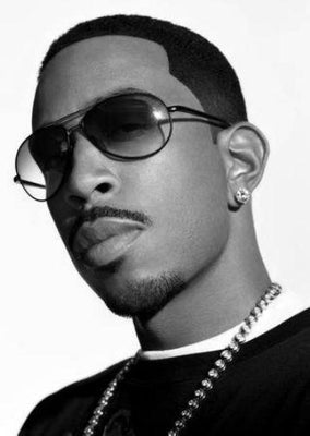 Ludacris black and white poster