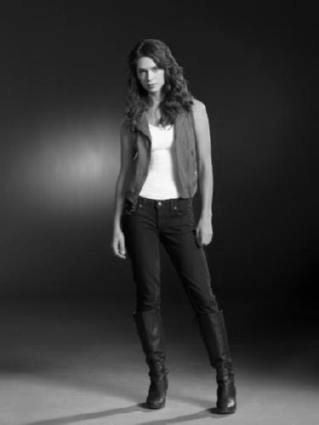 Lyndsy Fonseca black and white poster