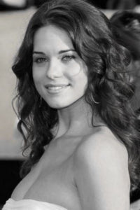 Lyndsy Fonseca black and white poster