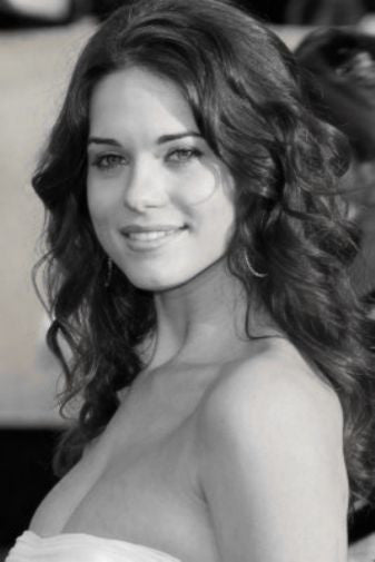 Lyndsy Fonseca Poster Black and White Mini Poster 11"x17"
