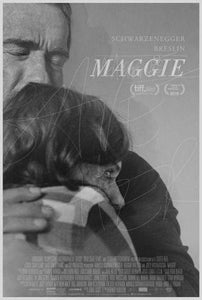 Maggie black and white poster