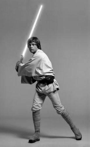 Mark Hamill black and white poster