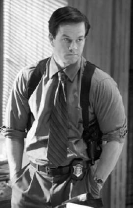 Mark Wahlberg black and white poster